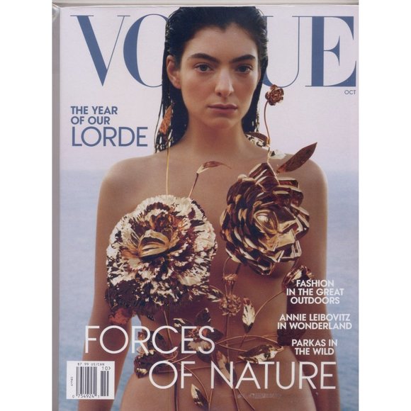 VOGUE OCT 2021 "The Year of Our Lorde," Annie Leibovitz, Parkas, Outdoor Fashion - Picture 1 of 1